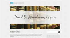 Desktop Screenshot of dbhattorney.com