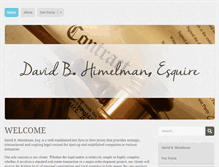 Tablet Screenshot of dbhattorney.com